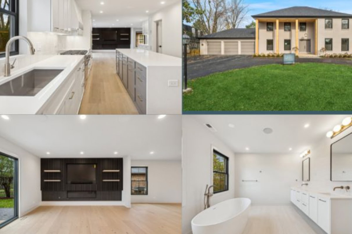 Elegantly Updated 5-Bedroom Residence in Northbrook