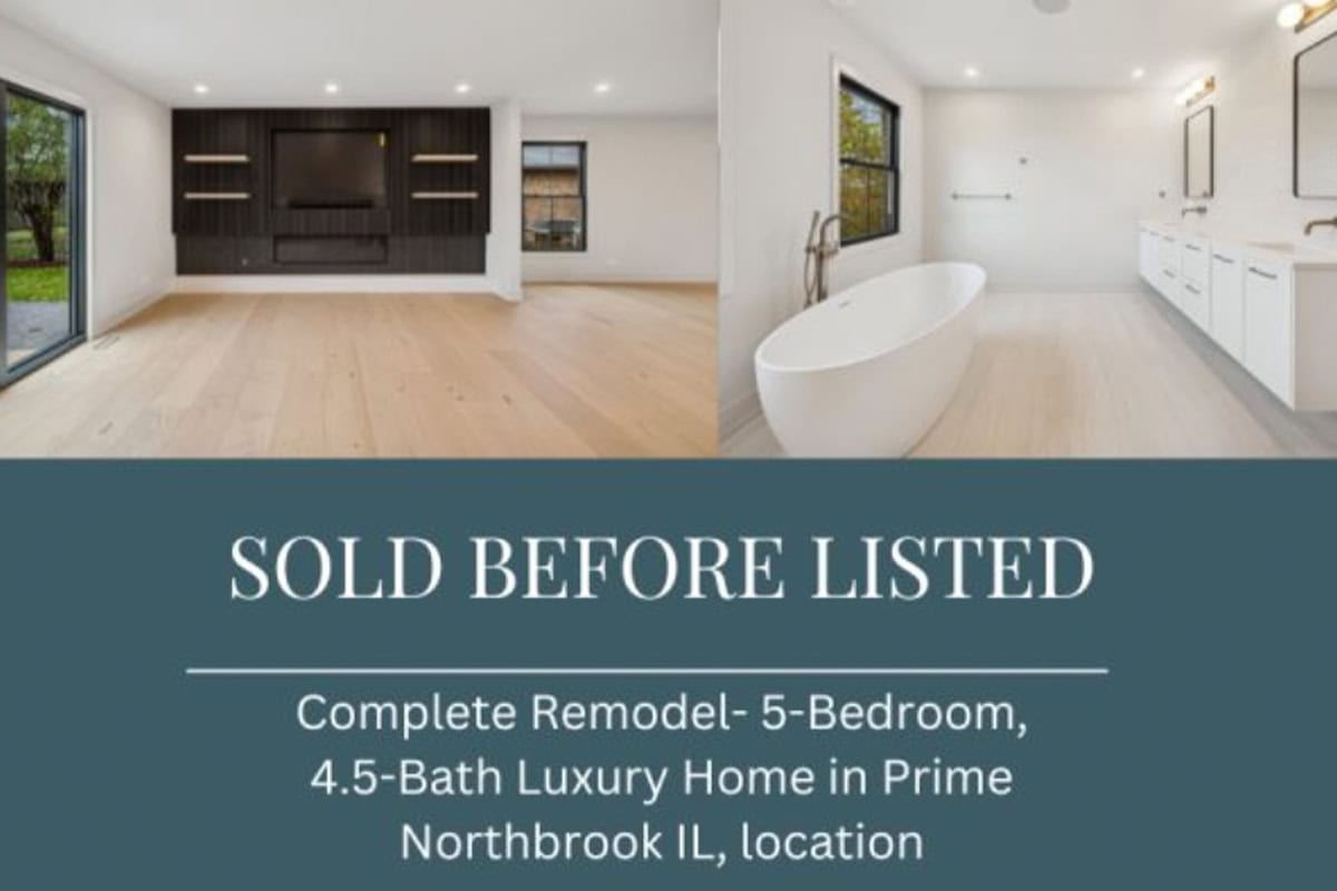 Elegantly Updated 5-Bedroom Residence in Northbrook Elegantly Updated 5-Bedroom Residence in Northbrook